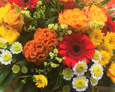 Bouquet de fleurs jaunes